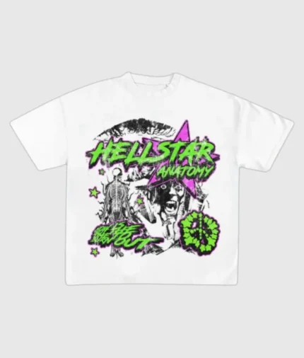 Hellstar Anatomy White T-shirt