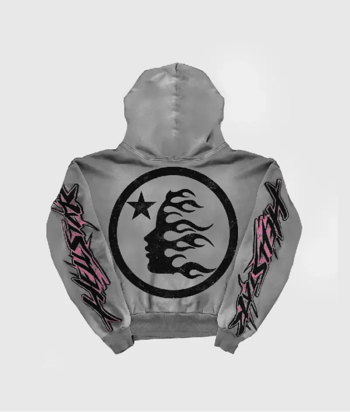 Hellstar Future Flame Dark Grey Hoodie