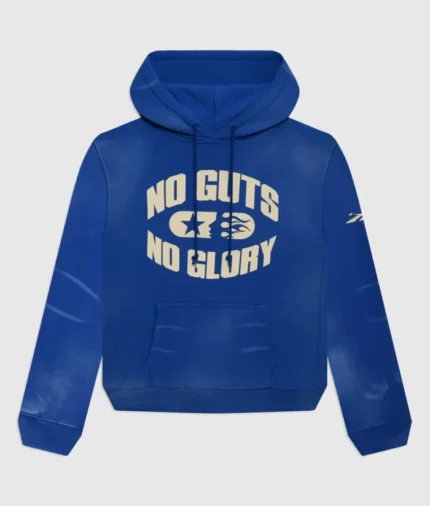 Hellstar No Guts No Glory Blue Hoodie