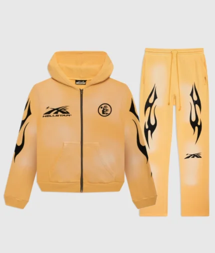 Hellstar Sport Yellow Tracksuit