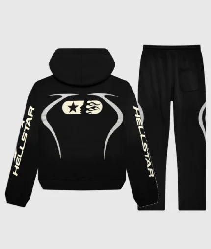 Hellstar Sports Black Tracksuit