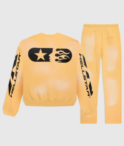 Hellstar Sports Yellow Tracksuit