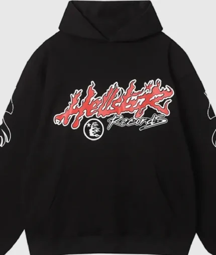 Hellstar Black Studio Records Hoodie