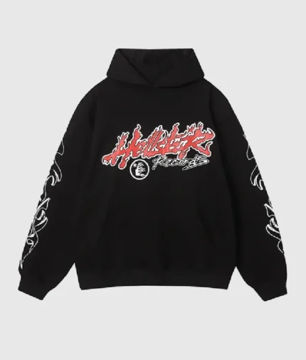 Hellstar Black Studio Records Hoodie