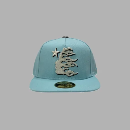 Baby Blue Hellstar Fitted Hat